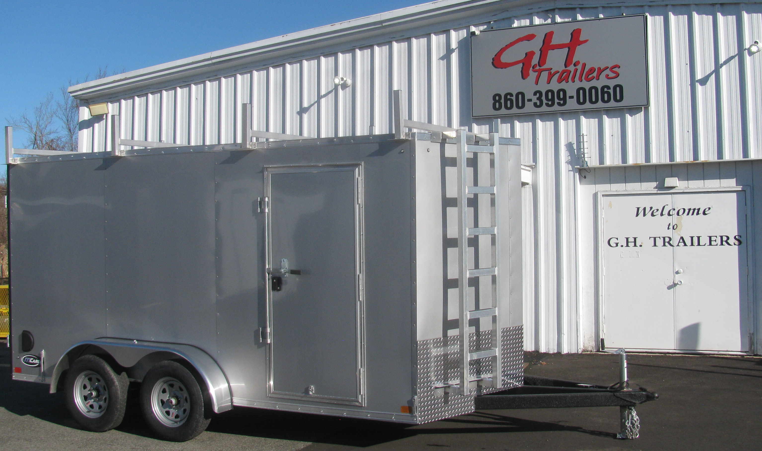 ITI CARGO Y84x14HLV-TA-070 *Commercial Grade*  BARN 7' X 14'